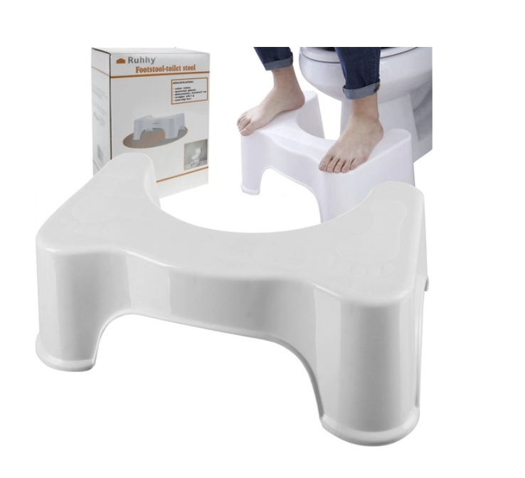 Ruhhy 21852 WC-lábtartó — termék, doboz és használat, Goodio.hu ajánlat